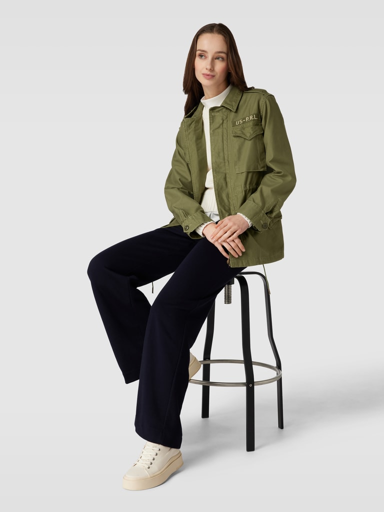 Polo Ralph Lauren Fieldjacket mit Label-Patch Modell 'UNLINED