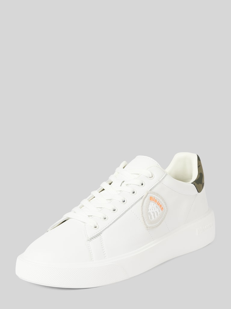 Blauer USA Melrose02 Sneaker - Weiße Low-Top Sneaker Für Damen Mit Sportivem Look