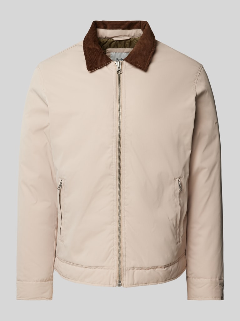 Jeansjacke mit Eingriffstaschen main image 0