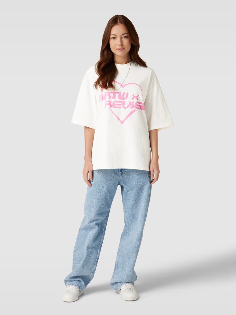 T-Shirt Uomo Mister Tee Tupac Oversize - Maglia Cotone Morbida - Stampa Sepia - Streetwear Hip Hop