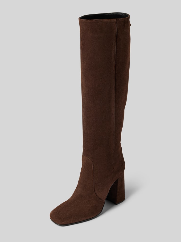 Marc Cain Bags Shoes Stiefel aus Leder mit Blockabsatz