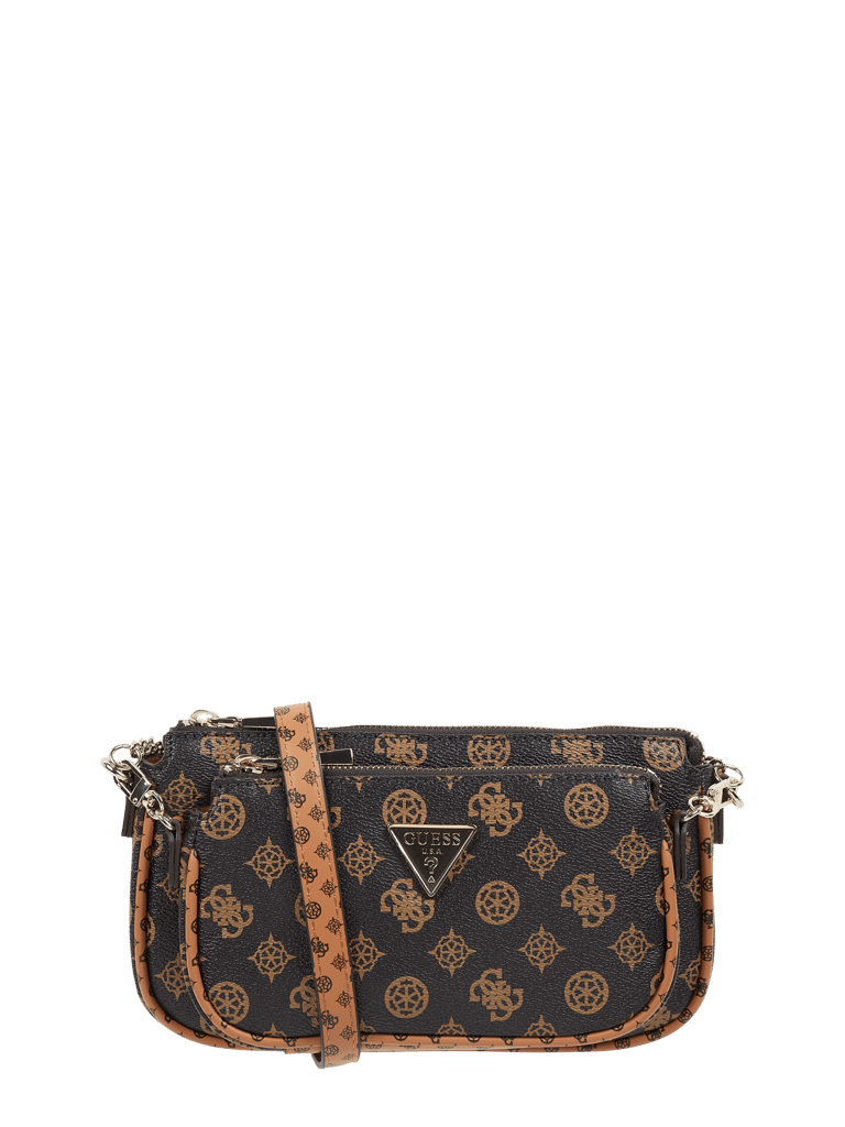 Guess Crossbody Bag und Pochette im Set Modell 'Arie' (dunkelbraun