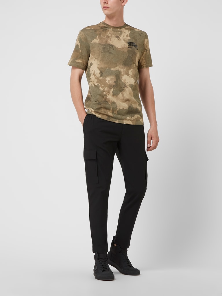 armani exchange camo shirt