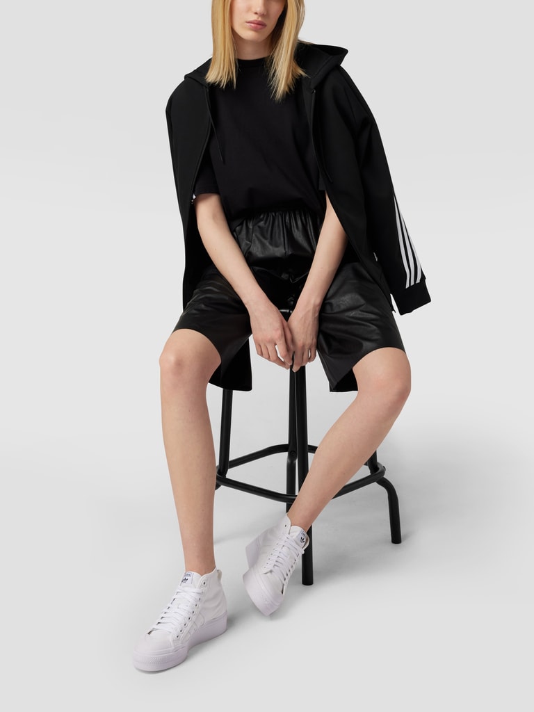 ADIDAS SPORTSWEAR Sweatjacke mit Label-Streifen (black) online kaufen