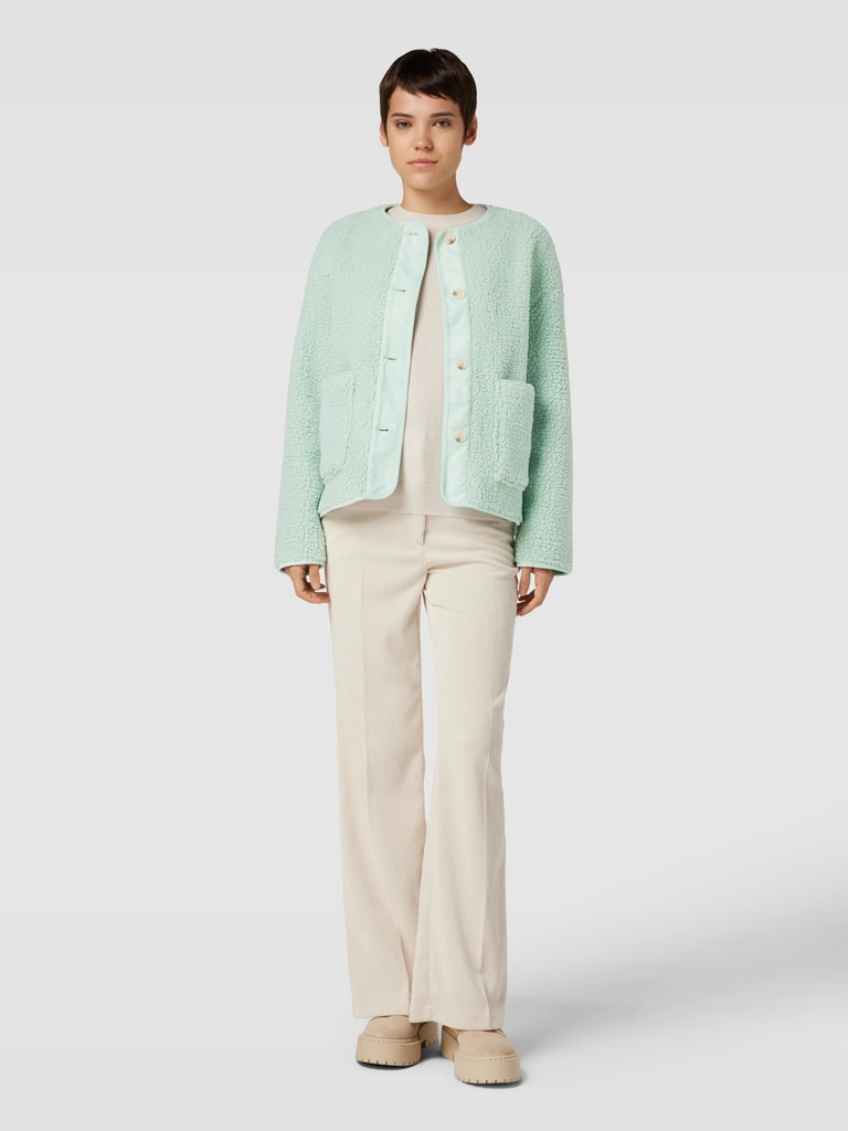 OPUS Jacke mit Teddyfell Modell 'Jupina' (mint) online kaufen