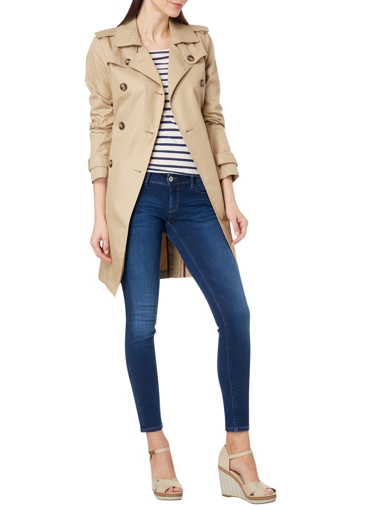 Tommy Hilfiger Trenchcoat mit Schulterkollern (beige) online kaufen