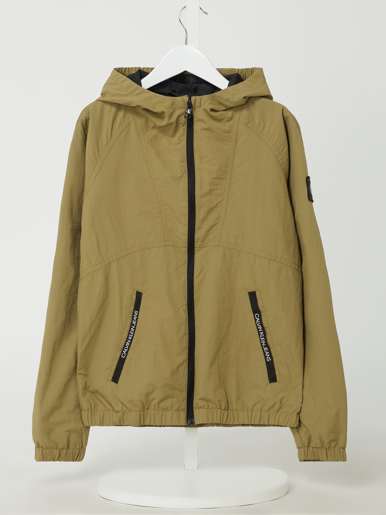 calvin klein jacke mit kapuze