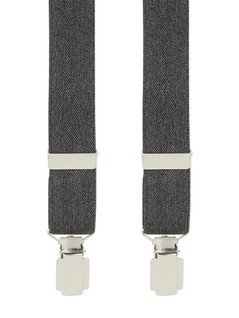 Olata X-Vorm Unisex Dunne Bretels met Karabijnhaken – 2,5 cm. Wit