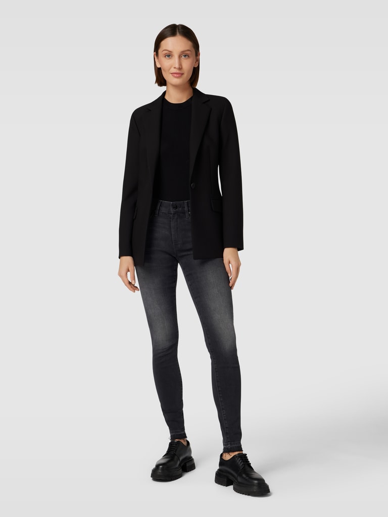 Cambio Slim Fit Stoffhose In Verkürzter Passform Modell 'KIM' (dunkelgrau Melange) Online Kaufen