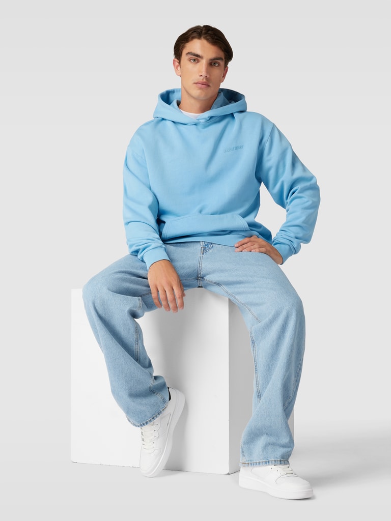 REVIEW Basic Hoodie (hellblau) online kaufen