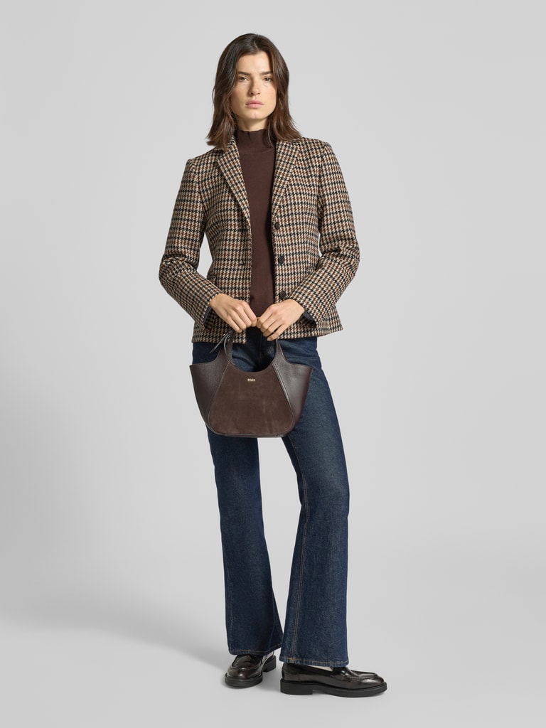 Tommy Hilfiger Shaped Fit Blazer aus reiner Wolle (hellbraun