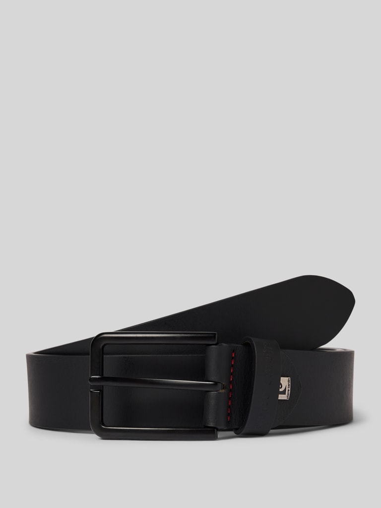 Pierre Cardin Lederen riem heren riem echt leer riem premium kwaliteit uit Duitsland, bruin, taille 120 cm totale lengte 135 cm W 47.5 XXL