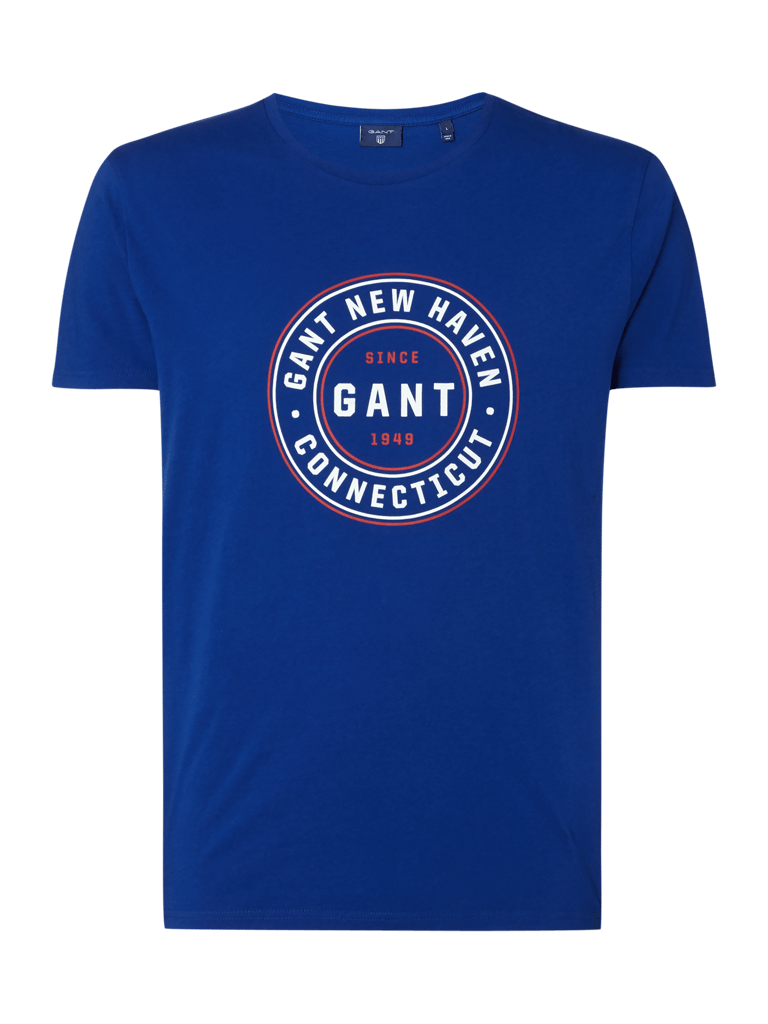 Gant TShirt mit LogoPrint (blau) online kaufen