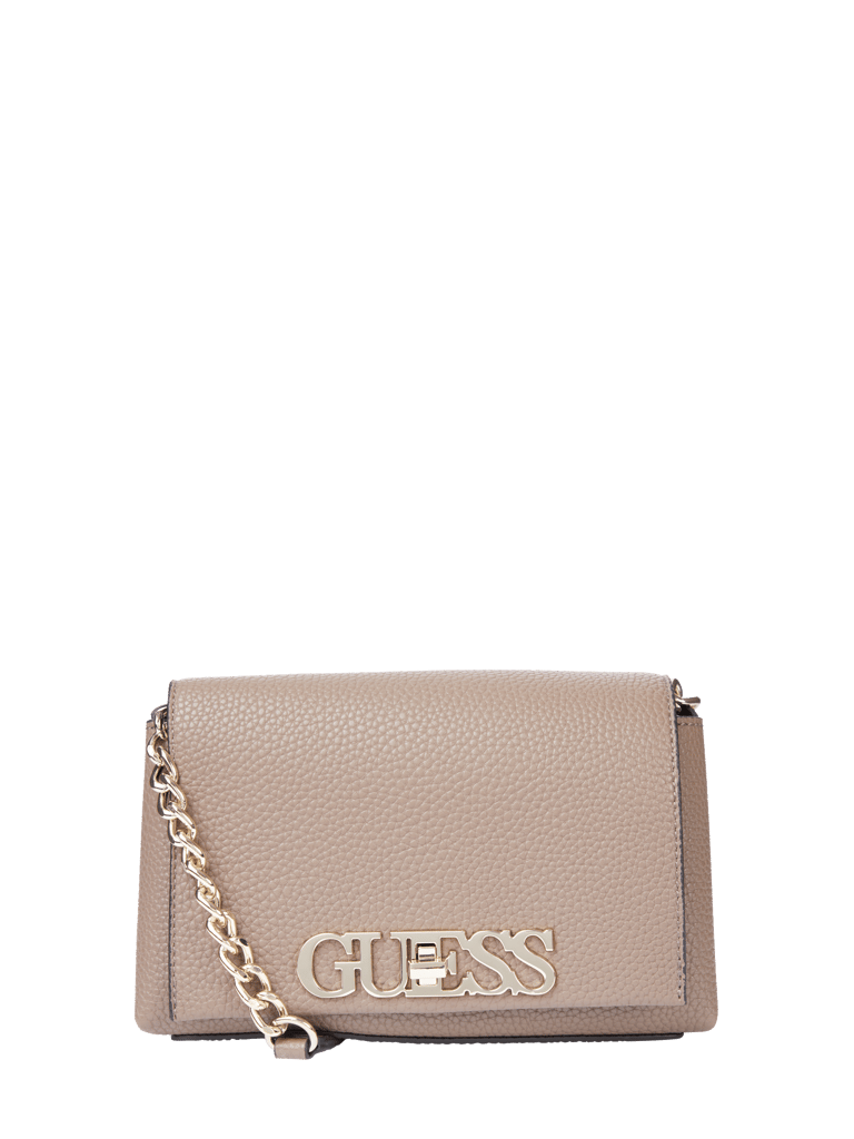 Guess Crossbody Bag in LederOptik Modell 'Uptown Chic' (taupe) online