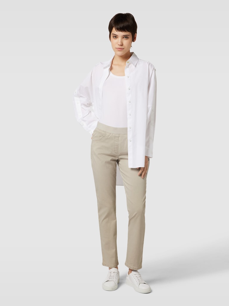 Pamina Raphaela Broeken Raphaela By Brax Slim Fit Broek Met