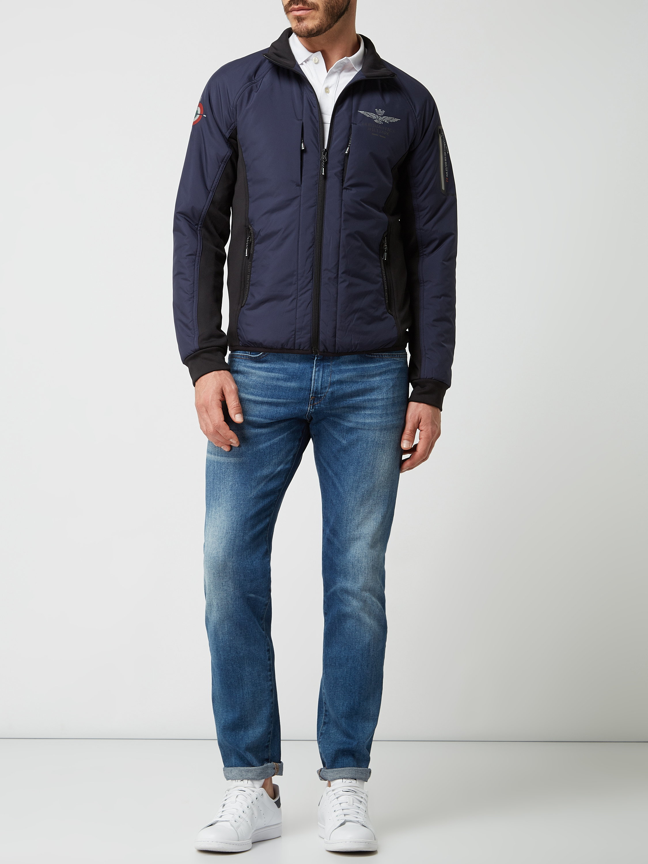 Aeronautica Militare Jacke mit Raglanärmel (marine) online kaufen