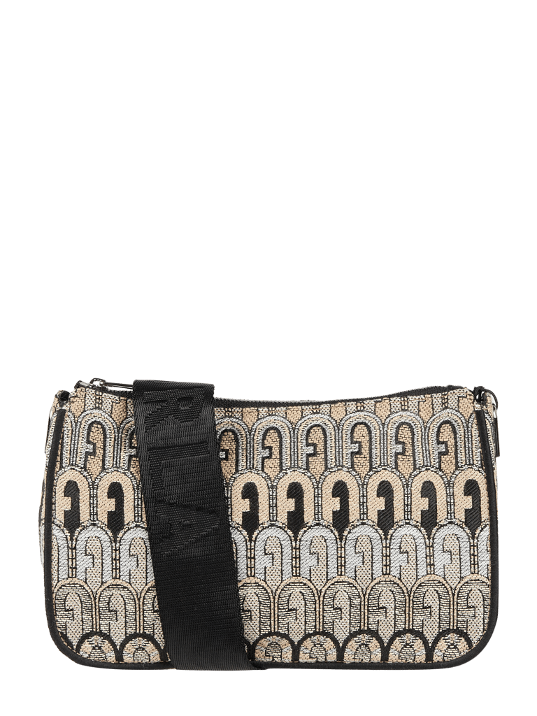 FURLA Crossbody Bag aus Jacquard (beige) online kaufen