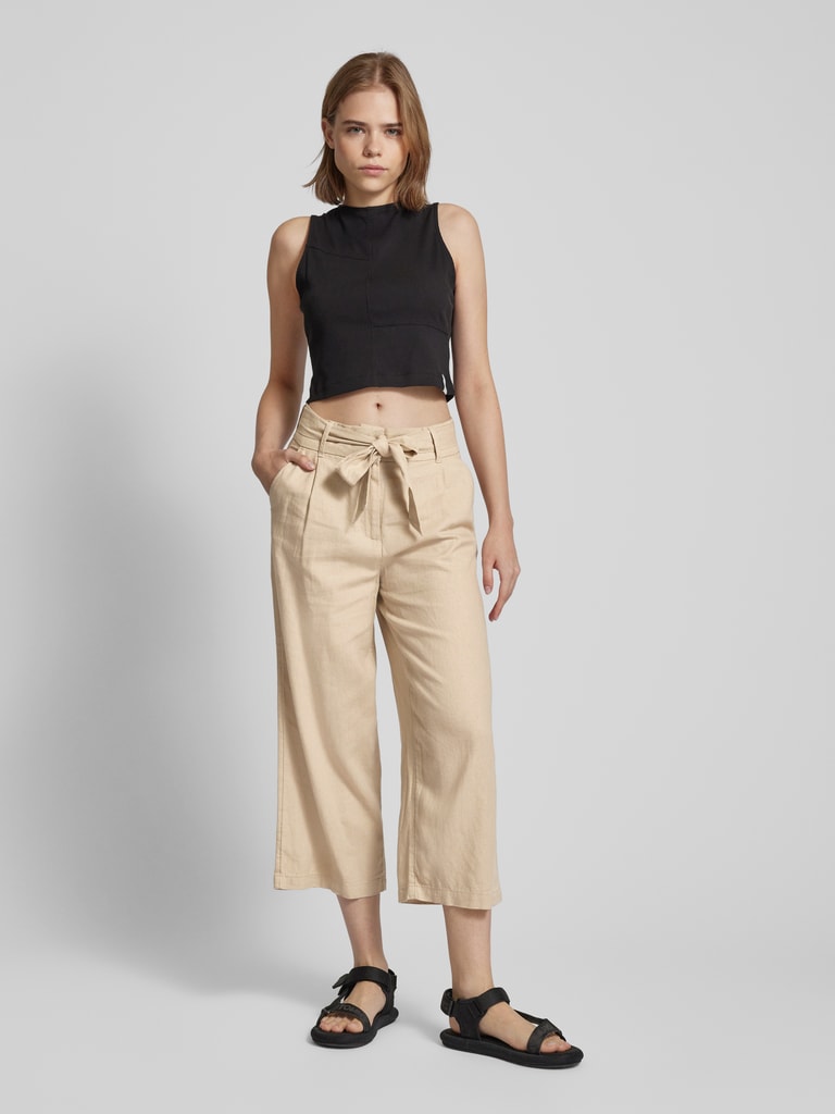 Tommy Hilfiger Trenchcoat met riem en schouderpatten in beige online