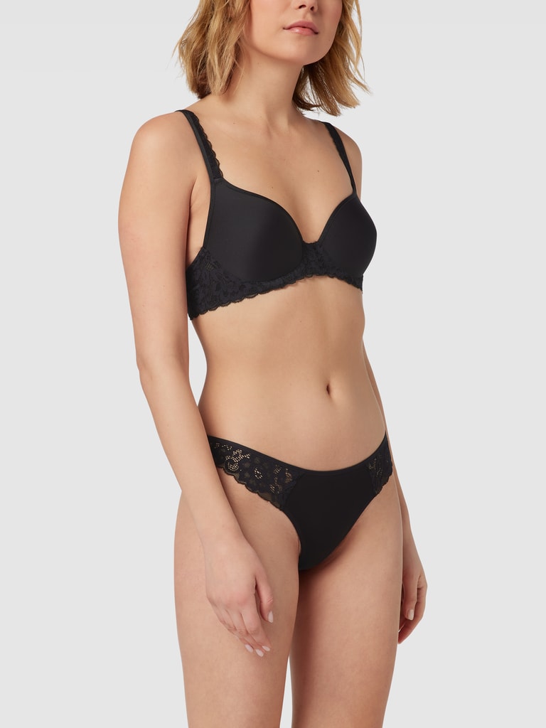 Guess Triangel-BH Mit Spitzenbesatz (beige) Online Kaufen
