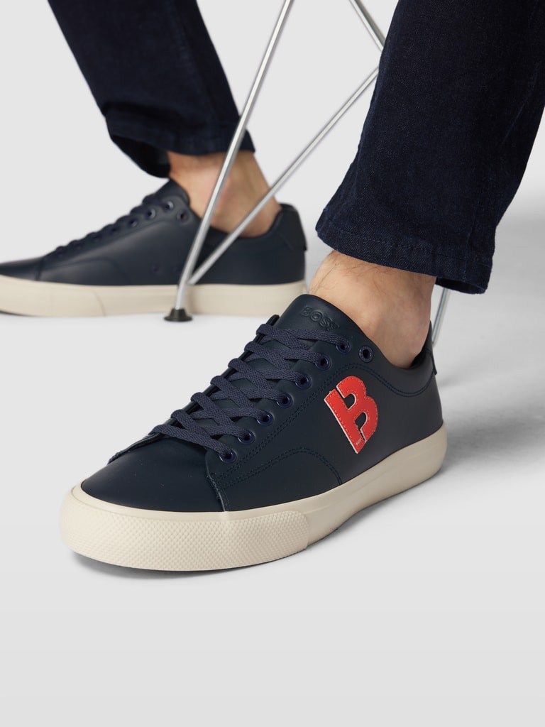 BOSS Sneaker mit Label-Patch Modell 'Aiden' (dunkelblau) online kaufen