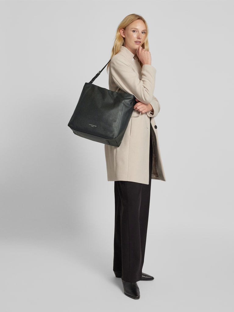 LIEBESKIND Borsa Hobo Donna Chudy Hobo M - Pelle Di Pecora Goffrata - Colore Stone - 2