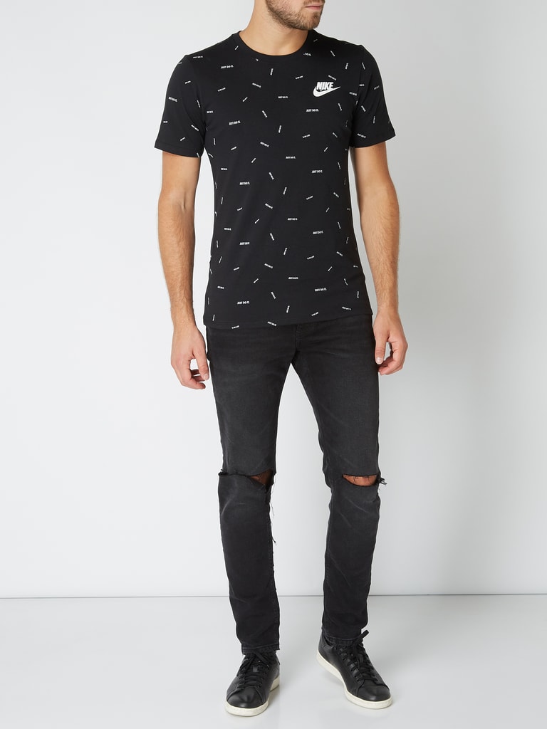 Nike Athletic Cut TShirt mit SloganMuster (black) online kaufen