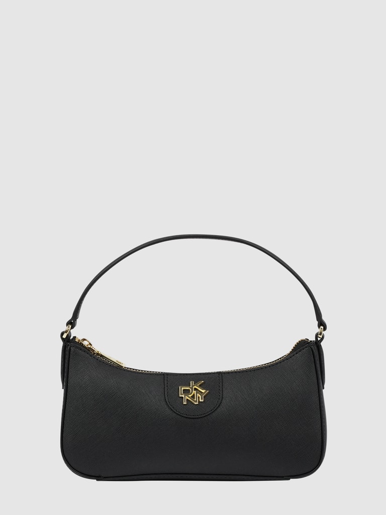 DKNY Pochette aus Saffianoleder Modell 'Carol' (schwarz) online kaufen