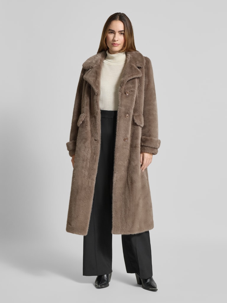 Rich & Royal Mantel mit Reverskragen (taupe) online kaufen