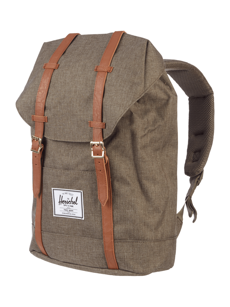 Herschel Rucksack mit Laptopfach (olivgrün meliert) online kaufen