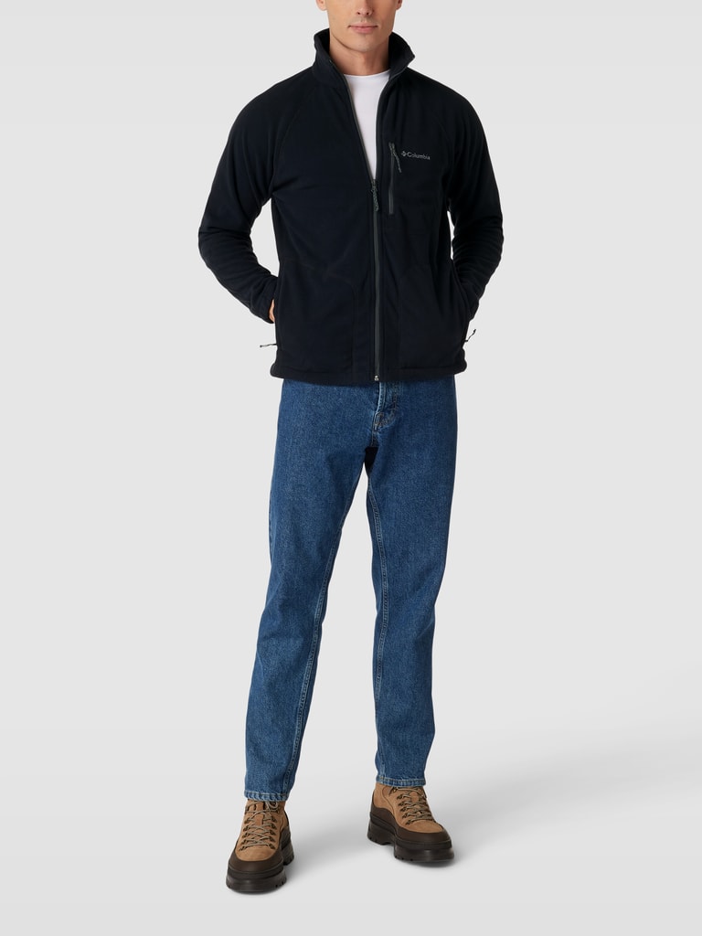 COLUMBIA Fleecejack met labeldetails in felroze online kopen | P&C