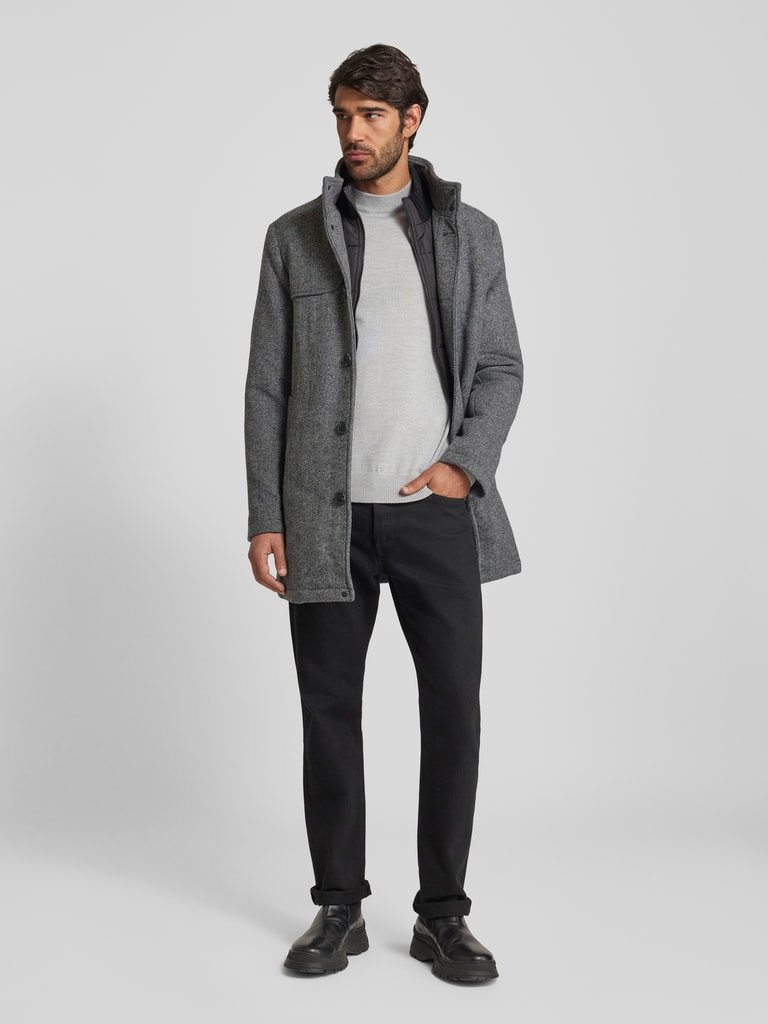 Lerros Jacke mit Stehkragen (mittelgrau) online kaufen