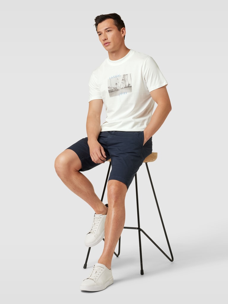 T-Shirt Uomo CASUAL FRIDAY - Girocollo Con Tasca, In Puro Cotone Organico, Taglio Ampio E Comodo