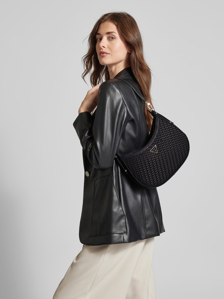 Guess Handtasche in Flecht-Optik Modell 'MURIELLE' (black) online