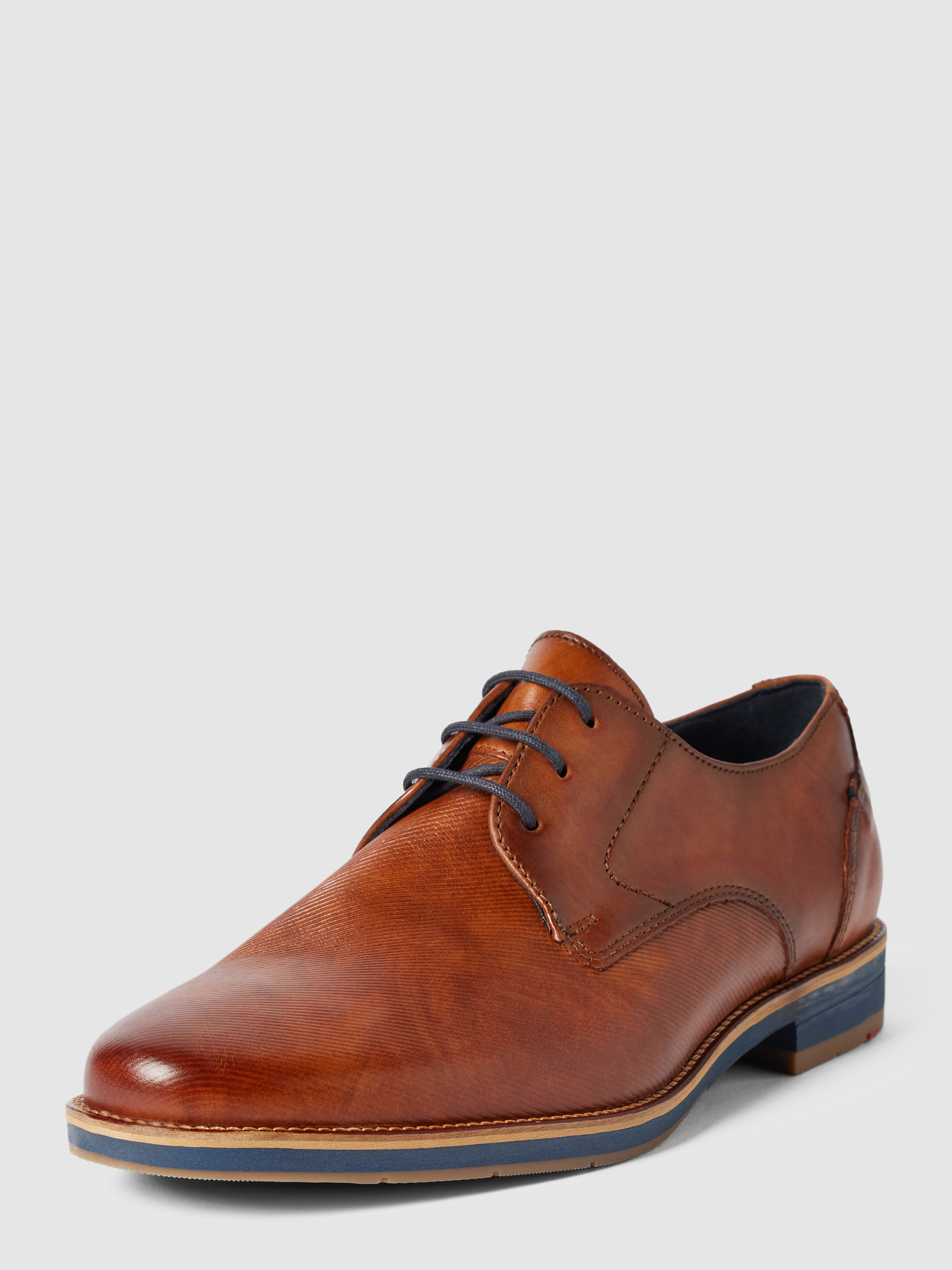 Lloyd Derby-Schuhe aus Leder Modell 'LAVAL' (cognac) online kaufen