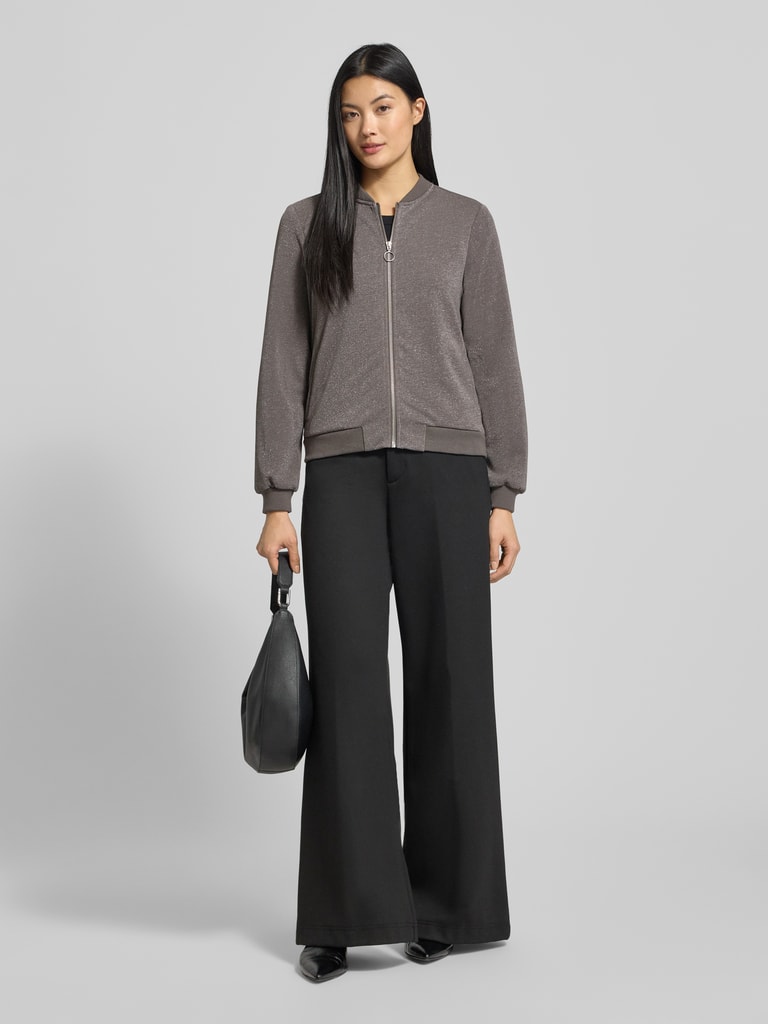 Vero Moda Regular fit bomberjack met collegekraag, model 'BERLIN' in ...