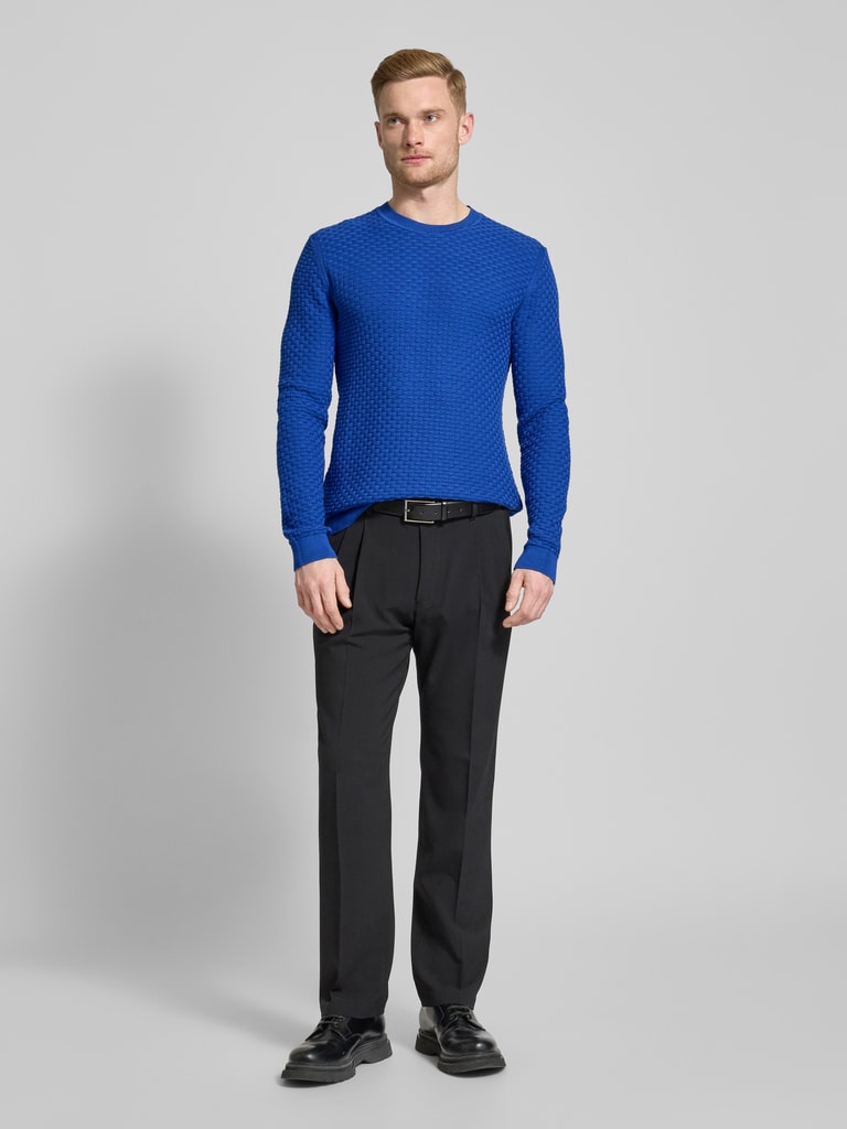 JOOP! Collection Strickpullover mit Rundhalsausschnitt Modell