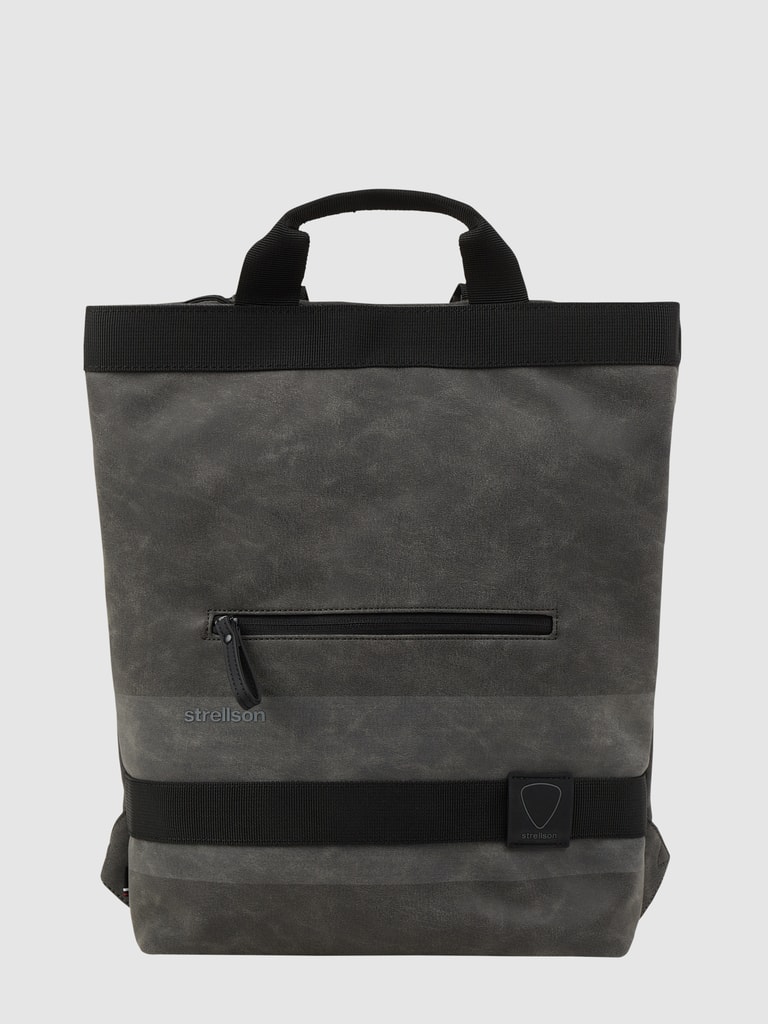Strellson Sac à Dos De Loisirs Sac à Dos Pour Ordinateur Portable Finchley Backpack Mvz Dark Grey Gris