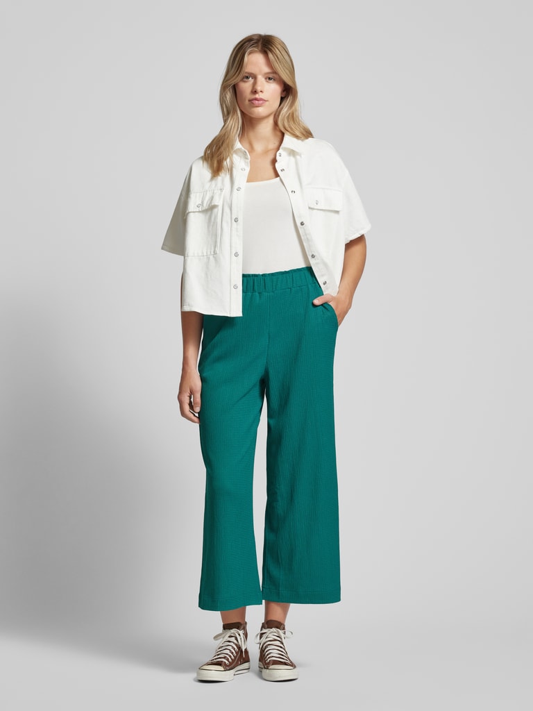 Tom Tailor Denim Damen Culotte Hose mit elastischem Bund main image 1