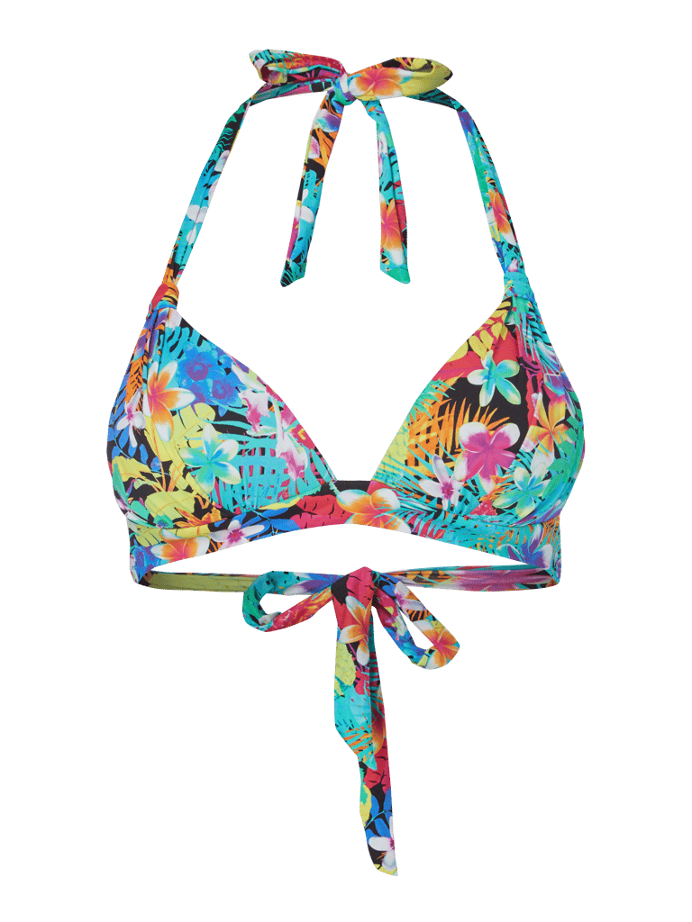 Banana Moon Bikini Oberteil Mit Tropischem Muster Aqua Online Kaufen