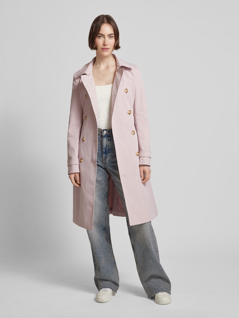 Montego Mantel mit Taillengürtel (mauve) online kaufen