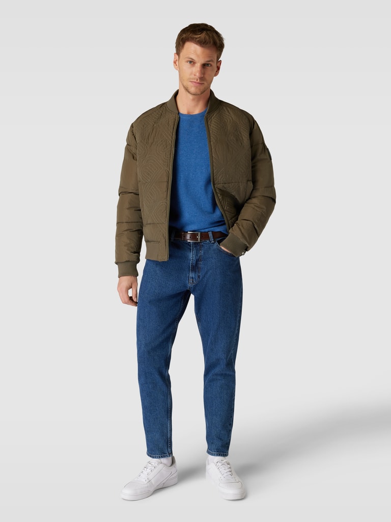 Hemden lange mouw blauw Fynch-Hatton