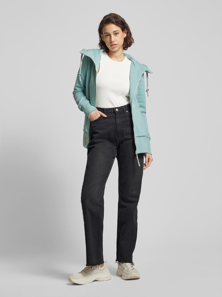 OXMO OXNicky Dames Sweatvest met capuchon en hoodie met capuchon en kangoeroezak van katoenmix Regular fit, Insignia B (791991), XXL OXMO OXNicky Dames Sweatvest met capuchon en hoodie met capuchon en kangoeroezak van katoenmix Regular fit, Insignia B (791991), XXL
