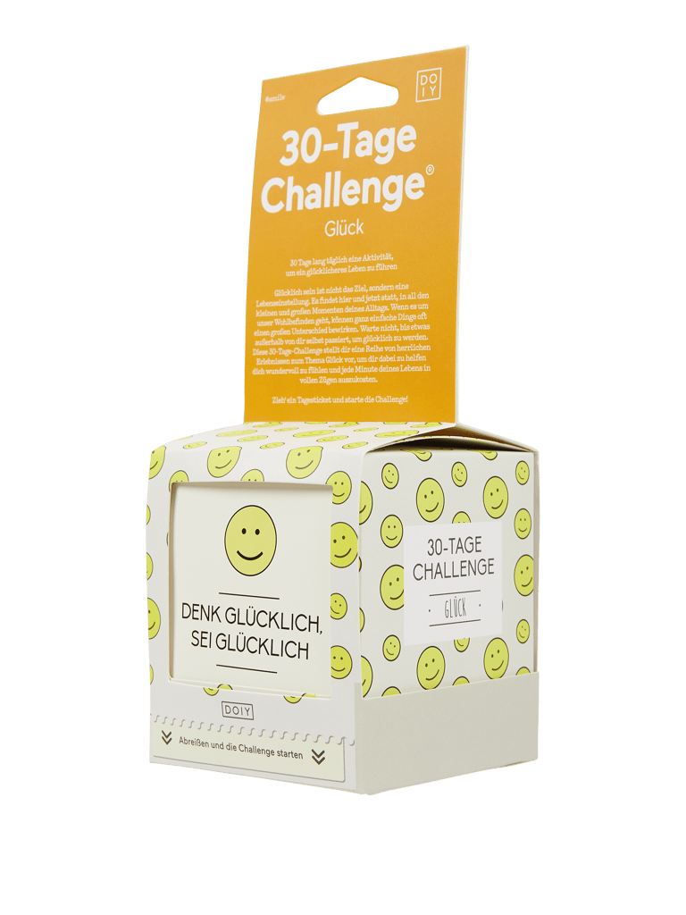 Doiy PapierSpiel '30Tage Challenge® Glück' (weiss) online kaufen
