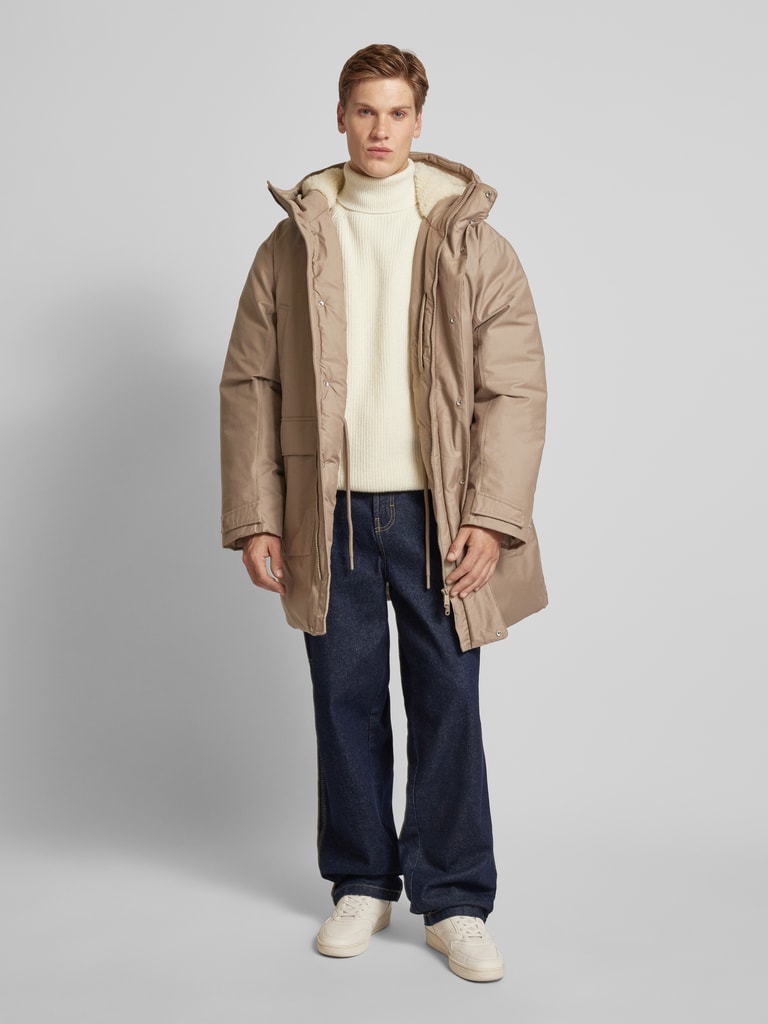 Calvin Klein Jeans Jacke mit Kapuze (beige) online kaufen