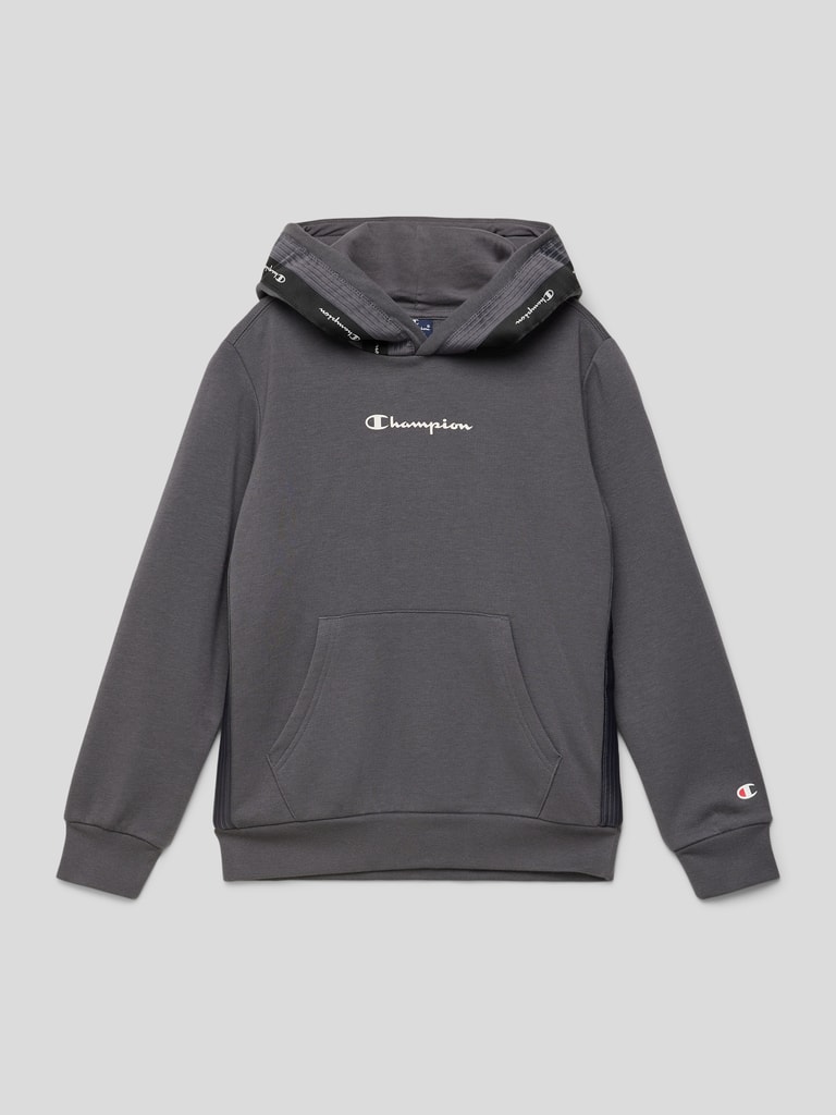 CHAMPION Hoodie mit Label-Print (graphit) online kaufen