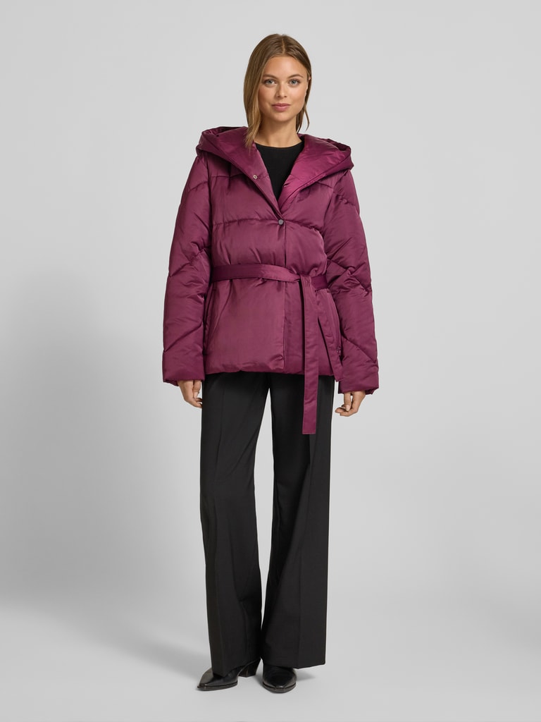 BOSS Regular Fit Steppmantel mit Viskose-Anteil Modell 'PLYSSA