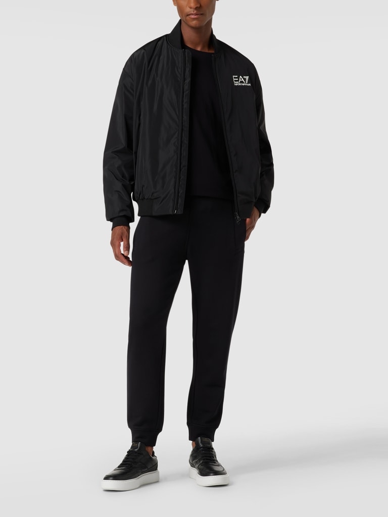 Emporio Armani Sweatpants mit Label-Detail (black) online kaufen