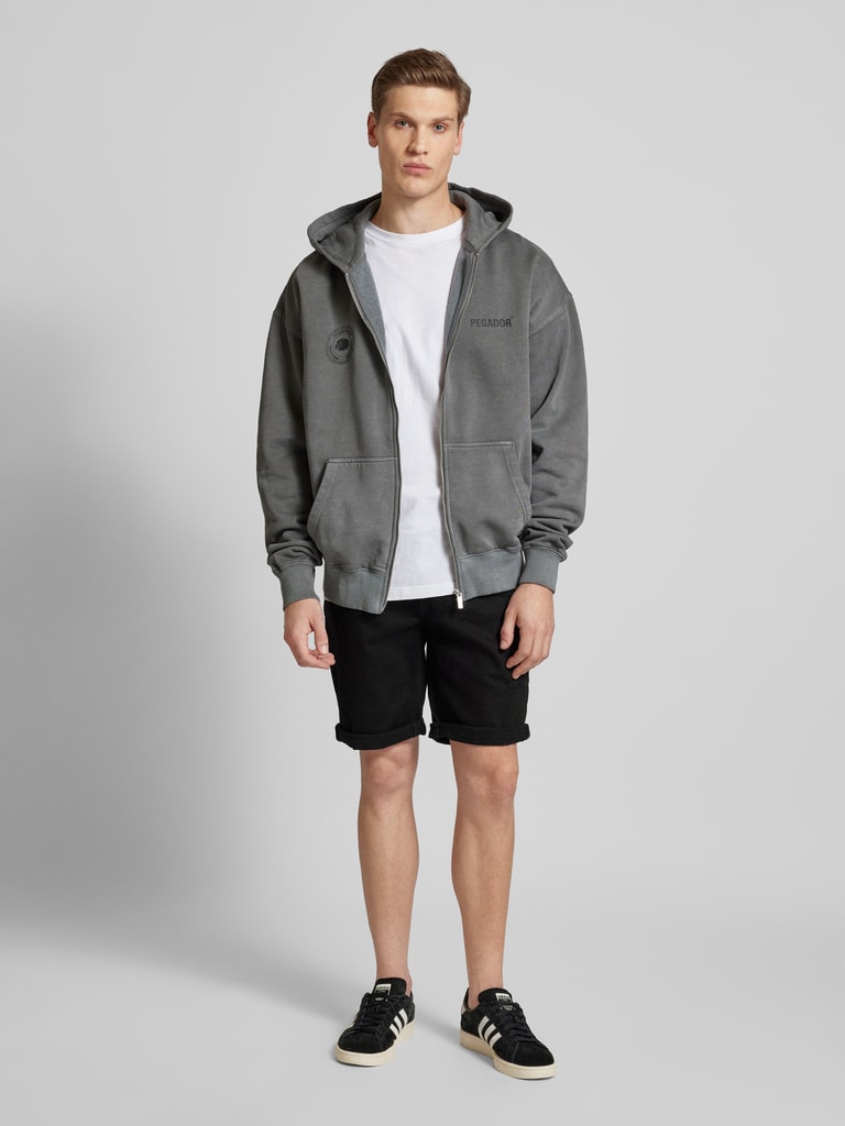 Blend BHGrilitsch Korte denimbroek voor heren, met 5-pocket-vorm, katoenmix, regular fit, grijs (denim grey 76205), L Blend BHGrilitsch Korte denimbroek voor heren, met 5-pocket-vorm, katoenmix, regular fit, grijs (denim grey 76205), L