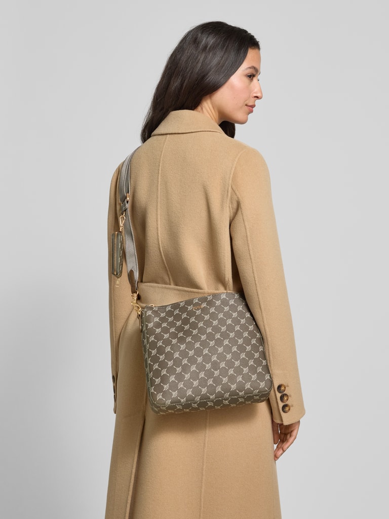 JOOP! Handtasche mit Label-Detail Modell 'jasmina' (schlamm