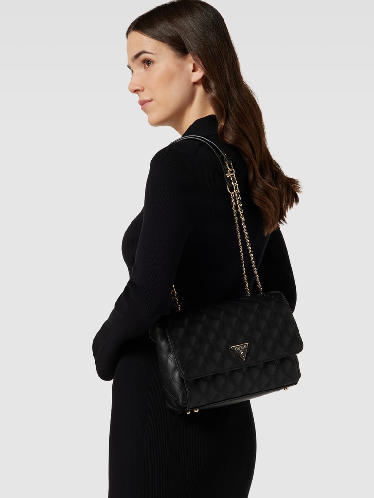 Guess Umhängetasche in Stepp-Optik (black) online kaufen